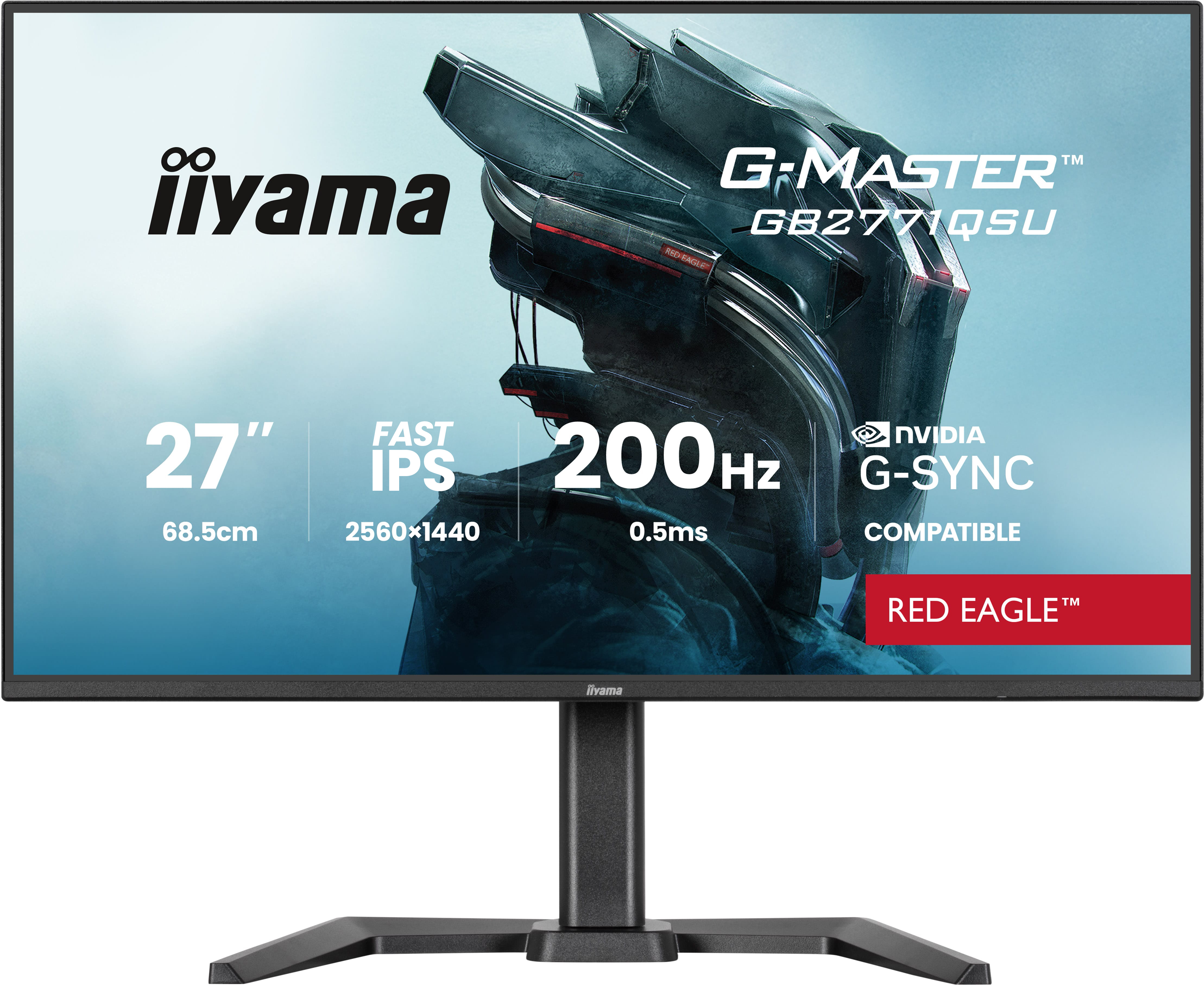 iiyama G-MASTER GB2771QSU-B1, 68,6 cm (27ʺ), 2560 x …