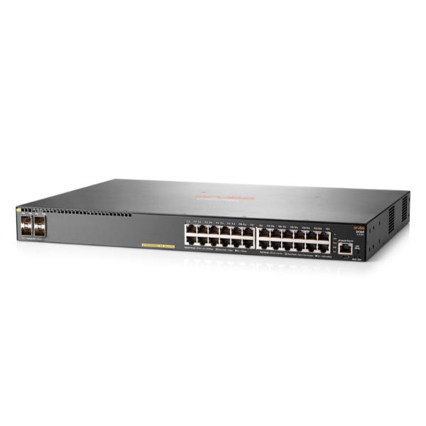 HPE Aruba 2930F 24G PoE+ 4SFP+ TAA - …