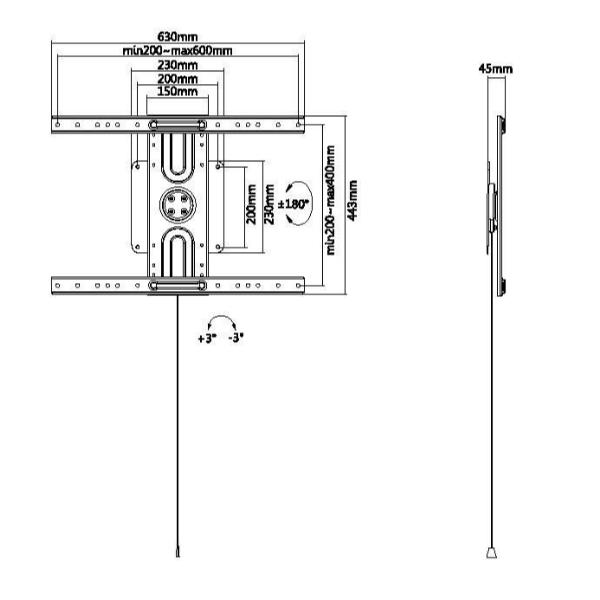 STAFFA MONITOR 37/80 POLL.ROTATING