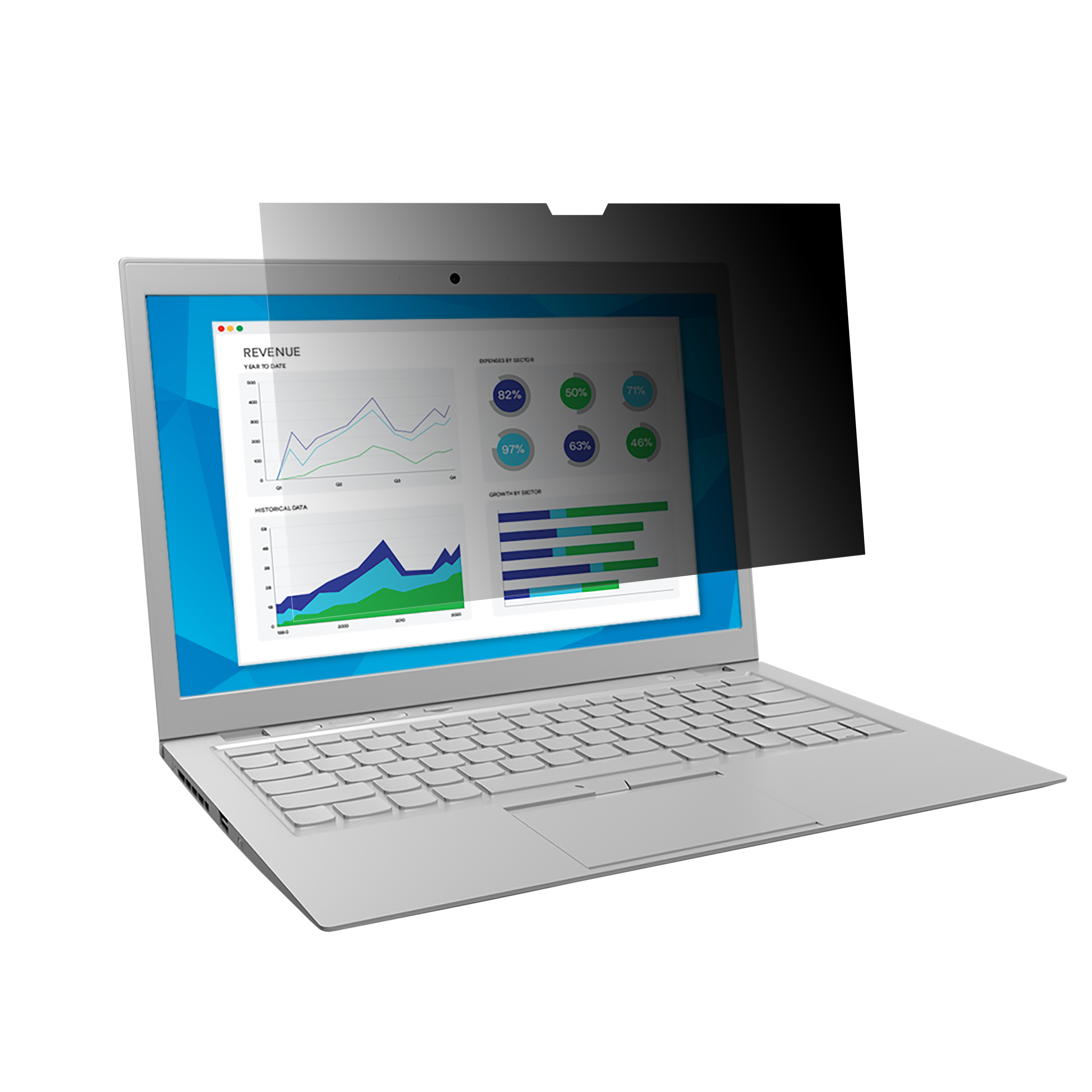 Filtro 3M Privacy for 13.3" Laptops 16:9 with …