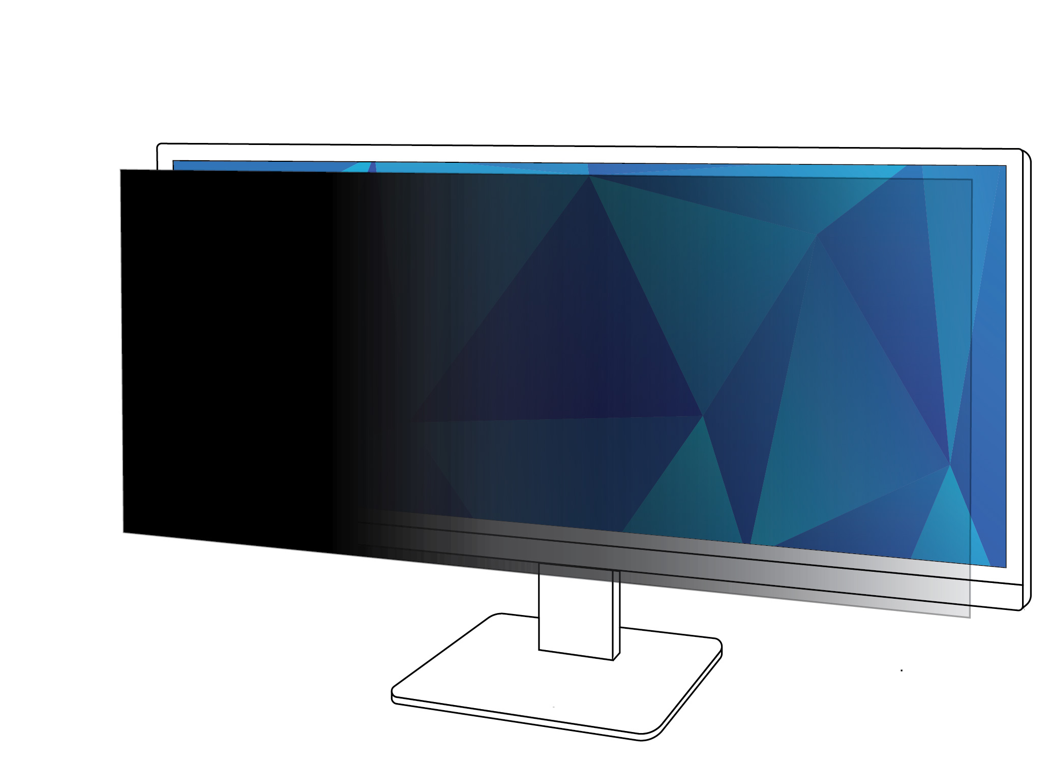 Filtro 3M Privacy for 38" Monitors 21:9 - …