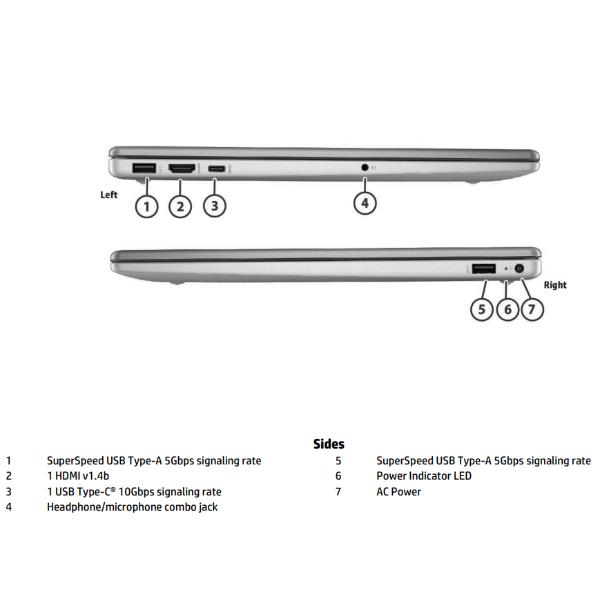 HP 250R G10, Intel Core 3, 39,6 cm …