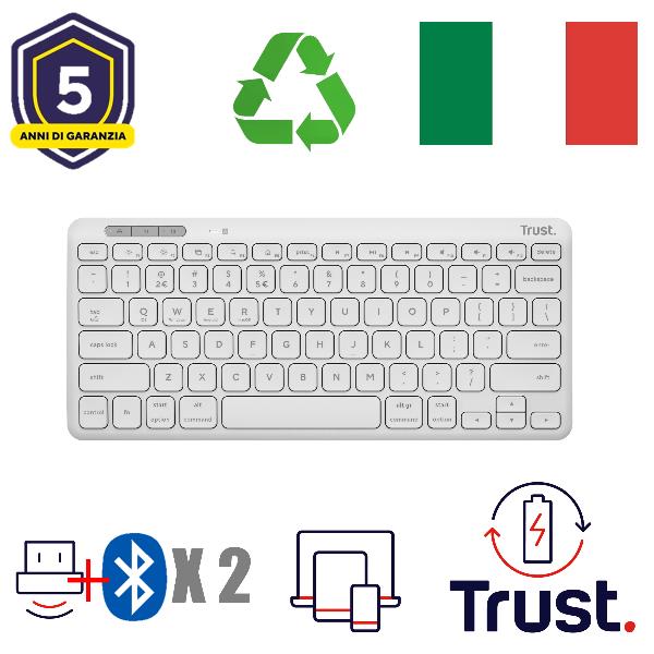 LYRA COMPACT WIRELESS KEYBOARD IT GREEN