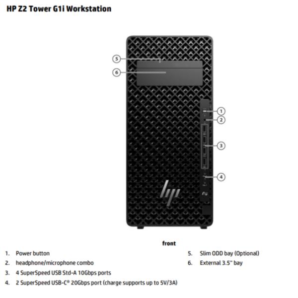 HP Z2 Tower G1i Wolf Pro Security Edition, …