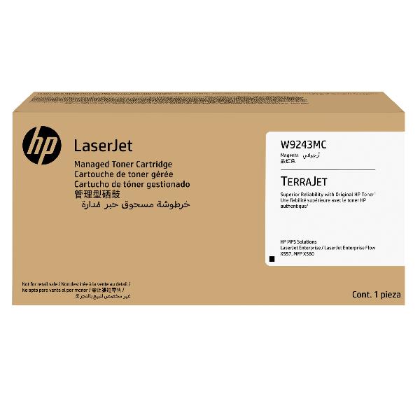 HP W9243MC Magenta Managed Original LaserJet Toner Cartridge