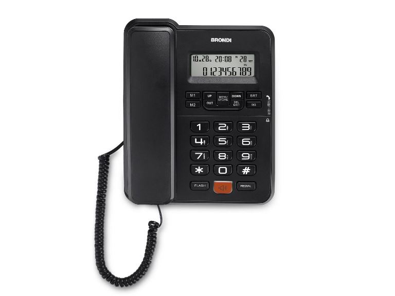 Brondi Telefono Office Desk Nero