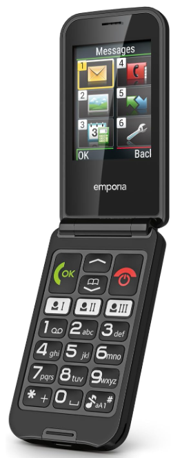 Emporia Talk Glam 2.4" Black