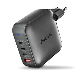 NGS Caricatore BUD 165W Ultraveloce 3/USB-C + 1/USB-A …