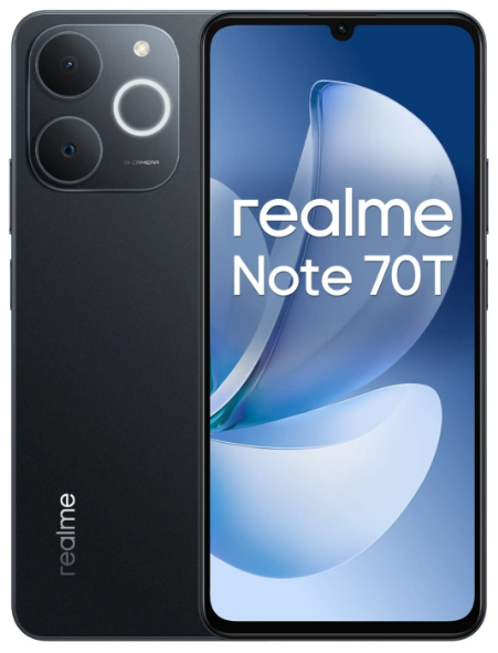 Realme Note 70T 4+256GB 6.74" 4G Obsidian Black …