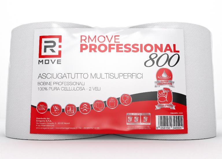 RMove Bobina Doppia Professionale 800 2 Veli Pura …