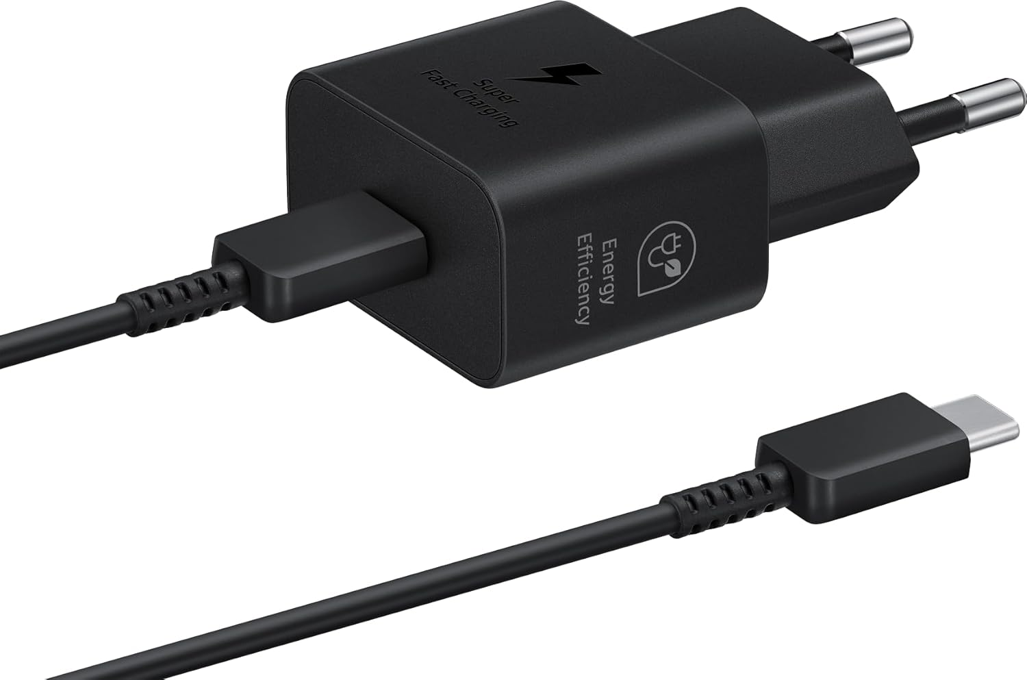 Samsung Caricatore 25W EP-T2510XBE FC USB-C +Cavo1m Black