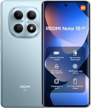 Xiaomi Redmi Note 15 8+512GB 6.77" 5G Glacier …