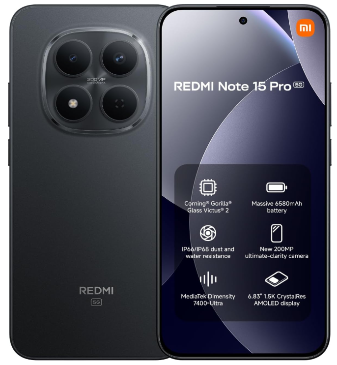 Xiaomi Redmi Note 15 Pro 8+256GB 6.83" 5G …
