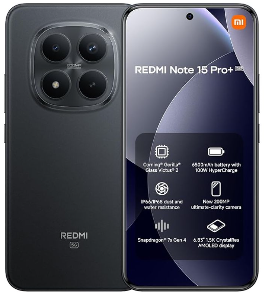 Xiaomi Redmi Note 15 Pro+ 8+256GB 6.83" 5G …