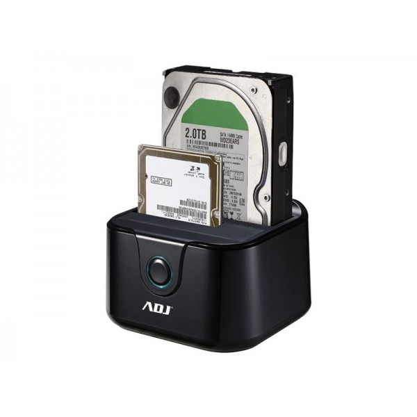 DOCKING STATION HDD2.5/3.5 MAX8TBBK DOUBLE CLONAZIONE USB 3.0 …