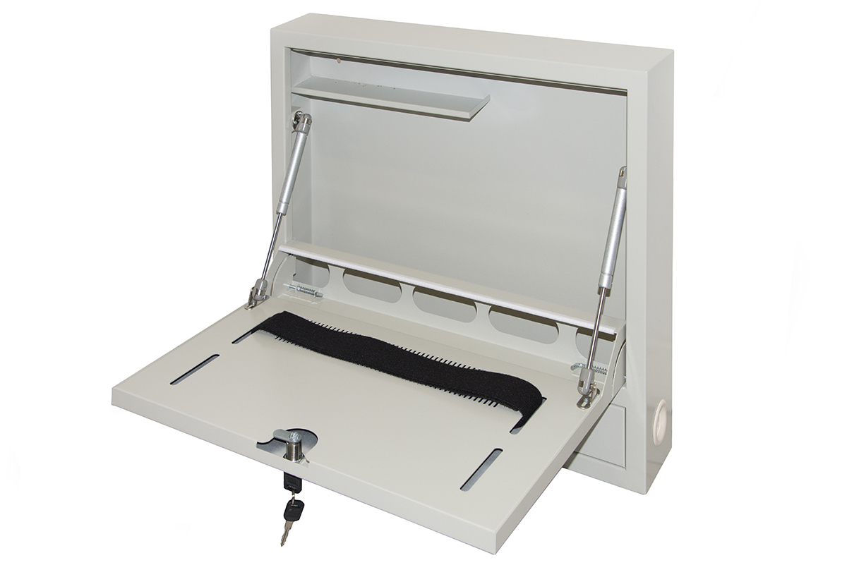 ARMADIO A MURO PER NOTEBOOK CON CHIUSURA CHIAVE …