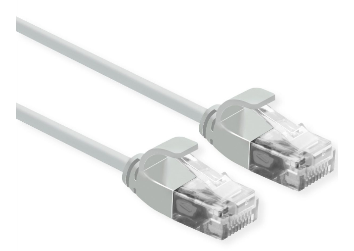 CAVO RETE UTP CAT.6A 1MT SLIM LSOH GRIGIO …