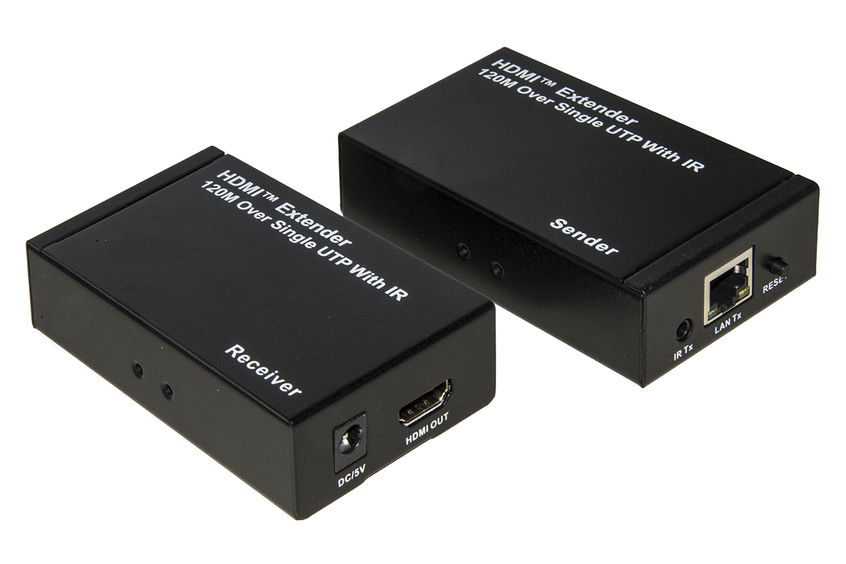 EXTENDER HDMI TRAMITE CAVO RETE CAT 5E/6 FINO …