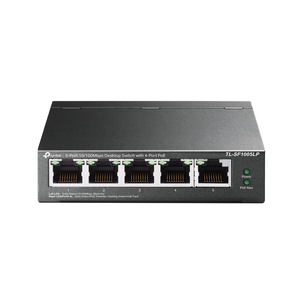 SWITCH 5P 10/100MBPS DI CUI 4P POE 41W …