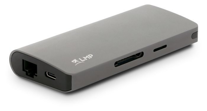 DOCKING TYPE C 9P TRAVELDOCK SPACGR HDMI-VGA-MDP-2*USB-SD-MSD-USBC-GIGA
