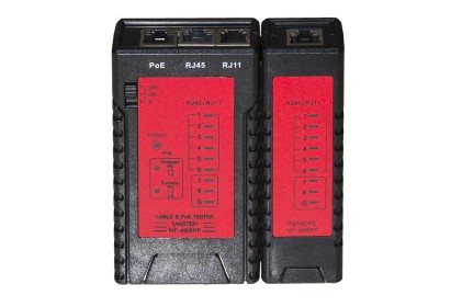 TESTER DI RETE PER CAVI RJ11 RJ45 E …