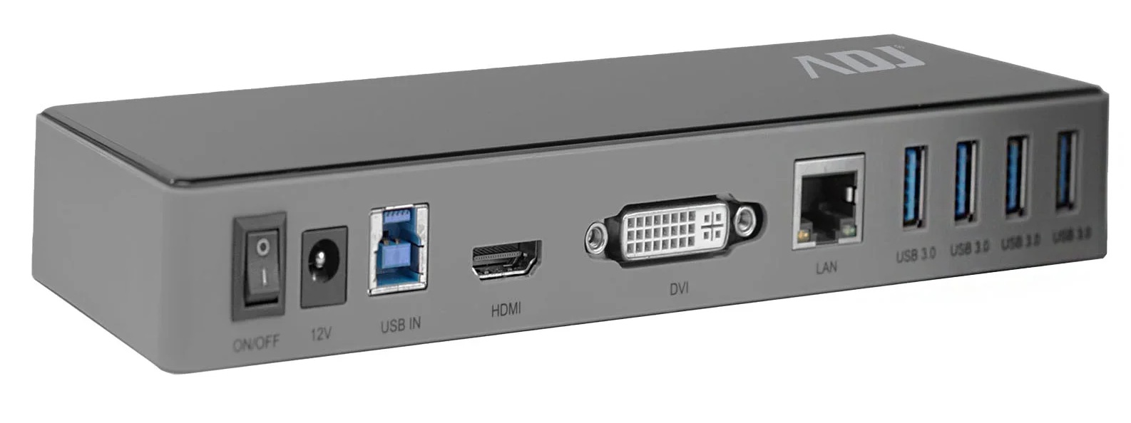 DOCKING STATION 13IN1 USB3.0 XENA HDMI+DVI+LAN+6*USB+3.5MM AUDIOVIDEO