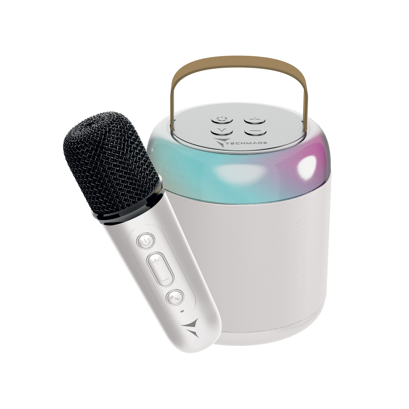 KARAOKE TECHMADE BT SPEAKER+MIC BIA NCO SD SLOT …