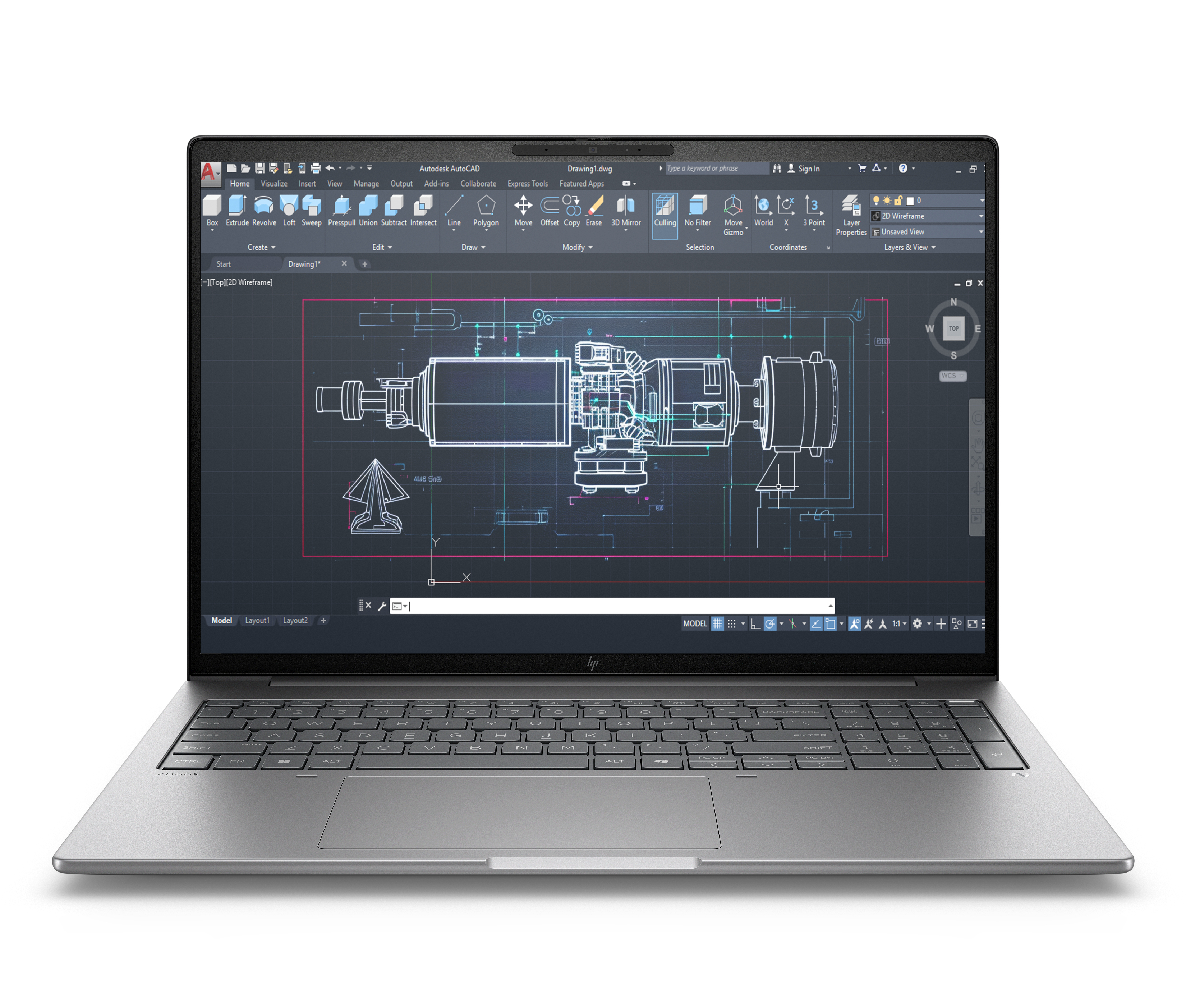 HP ZBook 8 G1i 16 Mobile Workstation Wolf …