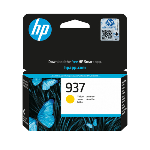 Hp originale - Cartuccia 937 - Giallo - …