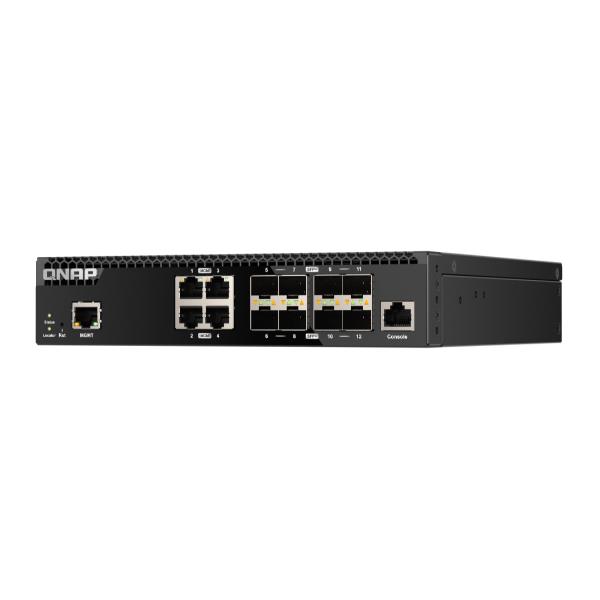 QNAP QSW-M3212R-8S4T - Switch - gestito - 4 …