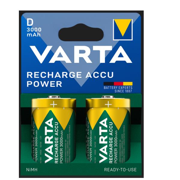 VARTA Recharge Accu Power D 3000 mAh Blister …
