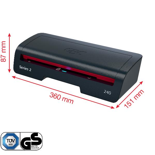 GBC 240, 24 cm, Plastificatrice a caldo, 2 …