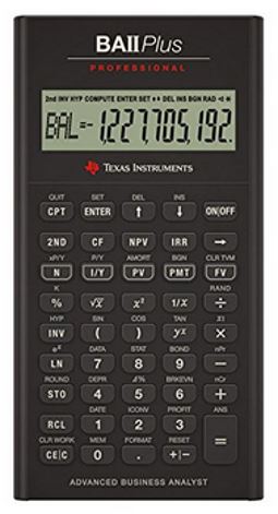 Calcolatrice finanziaria BA II Plus™ Professional di Texas …