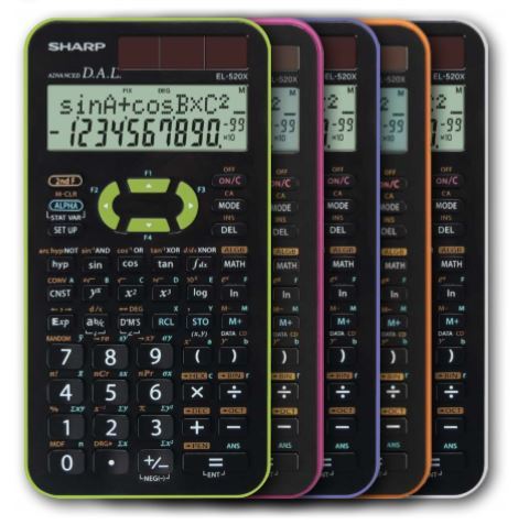 Sharp EL-520X, Tasca, Calcolatrice scientifica, 10 cifre, 2 …