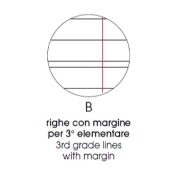Quaderno Pigna con rilegatura a filo refe, formato …