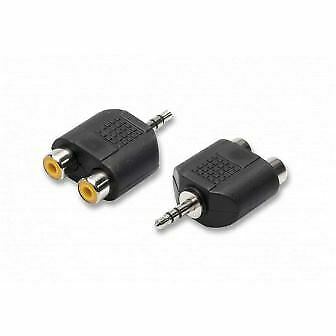 ADATTATORE PRESA AUDIO JACK 3.5 A 2 RCA …