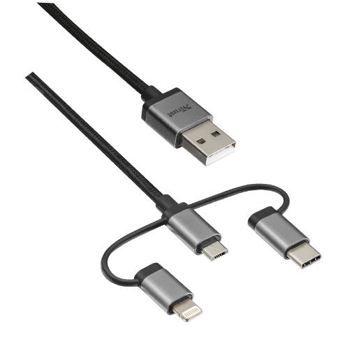 CAVO USB 3 IN 1 PER RICARICA E …
