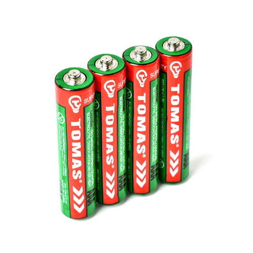 BATTERIE AAA R03 1.5V UM-4 (4 PEZZI)