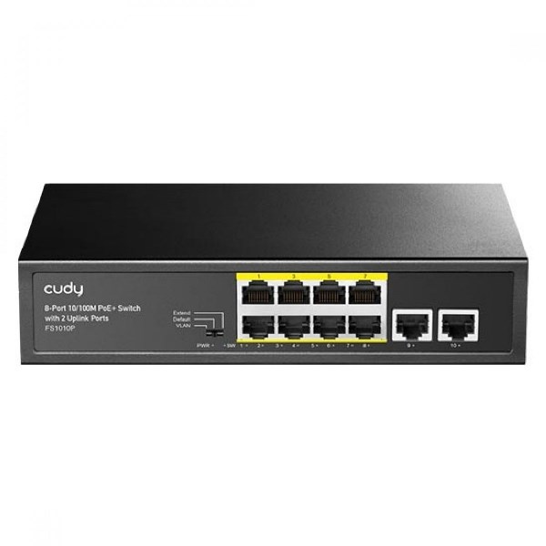 SWITCH RETE 8 PORTE POE + 2 PORTE …