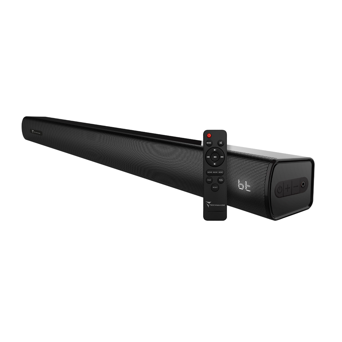BARRA AMPLIFICATA SOUNDBAR TM-8816BH 120W SENZA FILO CON …