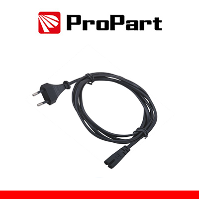 CAVO DI ALIMENTAZIONE BIPOLARE H05W-F 2G0.75MM*2MT SPINA 10A