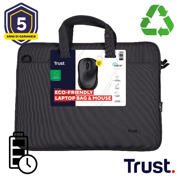 BORSA PER NOTEBOOK 16" BOLOGNA (24988) NERA + …