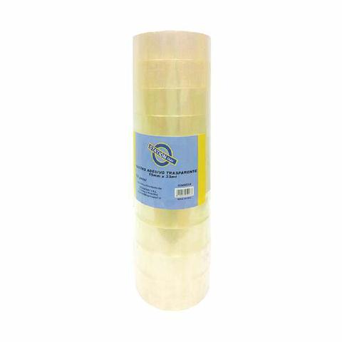 NASTRO ADESIVO 15MM X 33MT 40MICRON TRASPARENTE (10 …