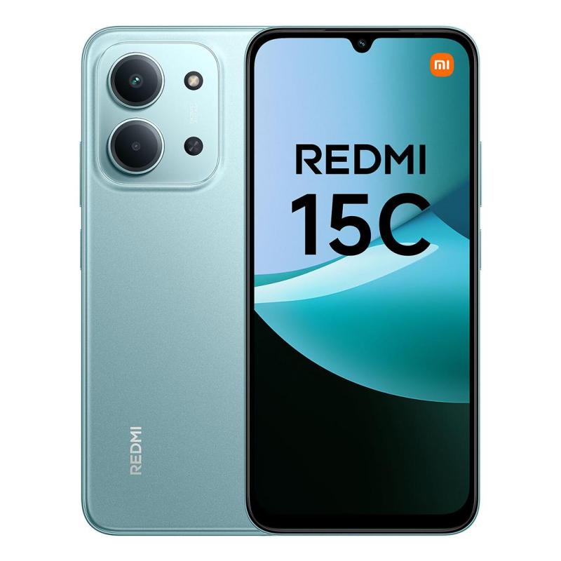 SMARTPHONE REDMI 15C 4+256GB MINT GREEN VERDE 5G …