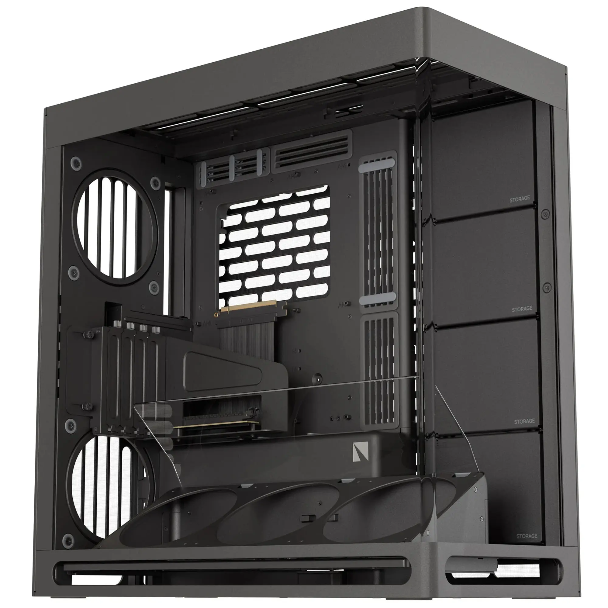 HAVN HS 420 VGPU, E-ATX, Tempered Glass, PCIe …