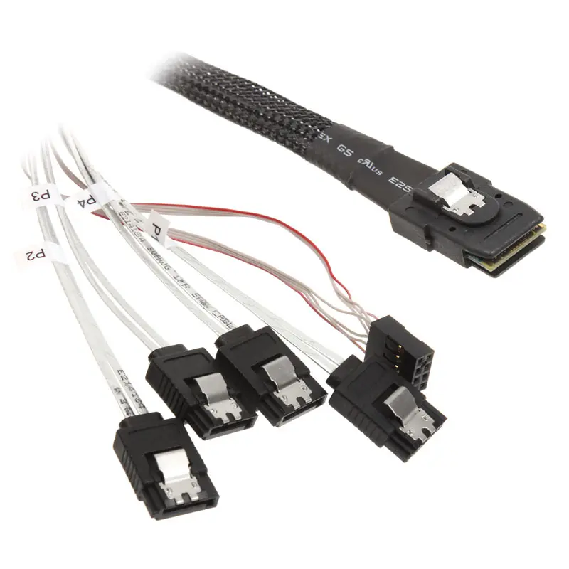Silverstone SST-CPS03 Cavo Esterno Schermato Mini-SAS / SATA, …