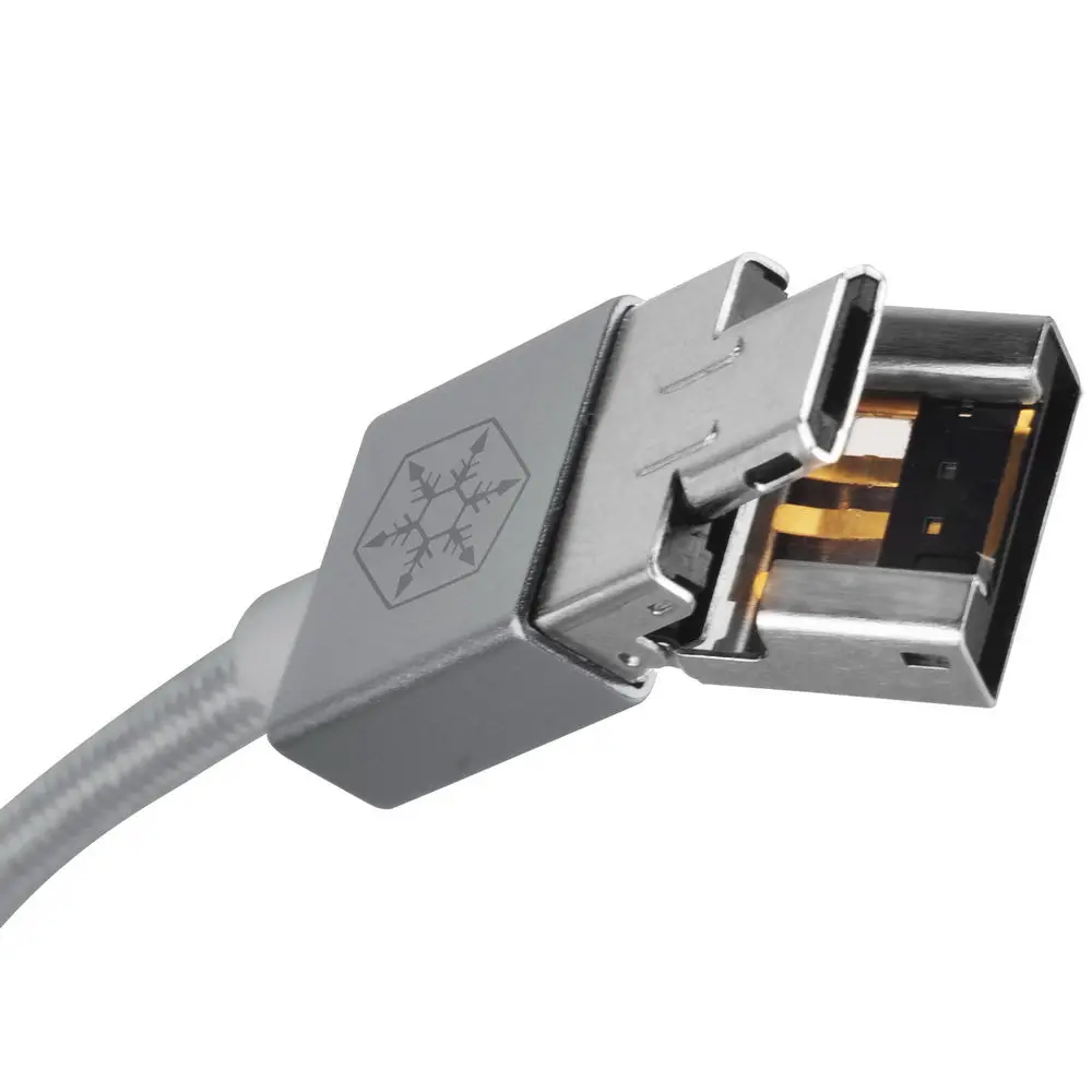 Silverstone SST-CPU02C Cavo 2in1 Micro USB / USB …