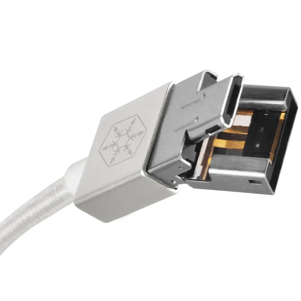Silverstone SST-CPU02S Cavo 2in1 Micro USB / USB …