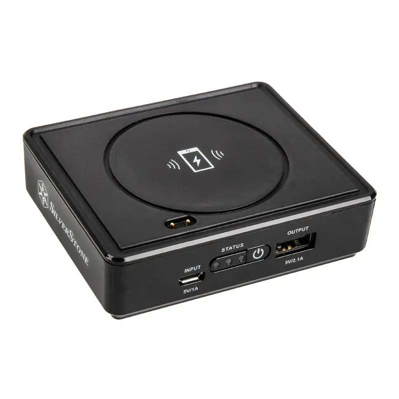Silverstone SST-QIB052 5.200mAh Power Bank con ricarica Wireless …