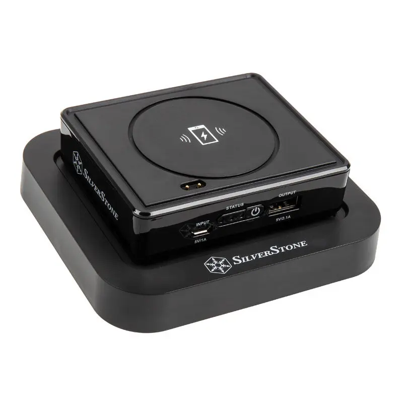 Silverstone SST-QIB052-D 5.200mAh Power Bank con ricarica Wireless …